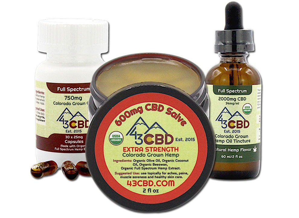 USDA organic CBD products